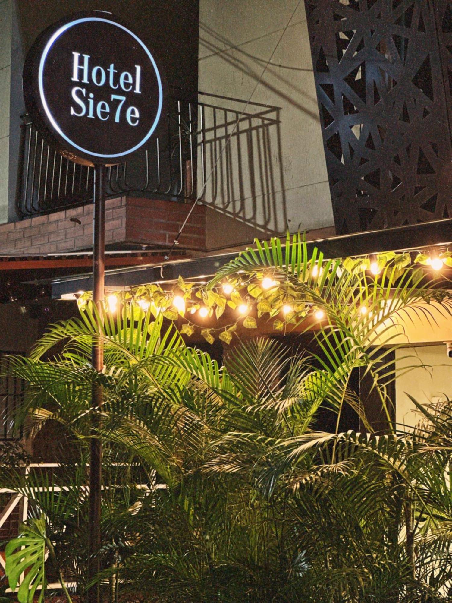 Hotel Sie7E Medellín Dış mekan fotoğraf