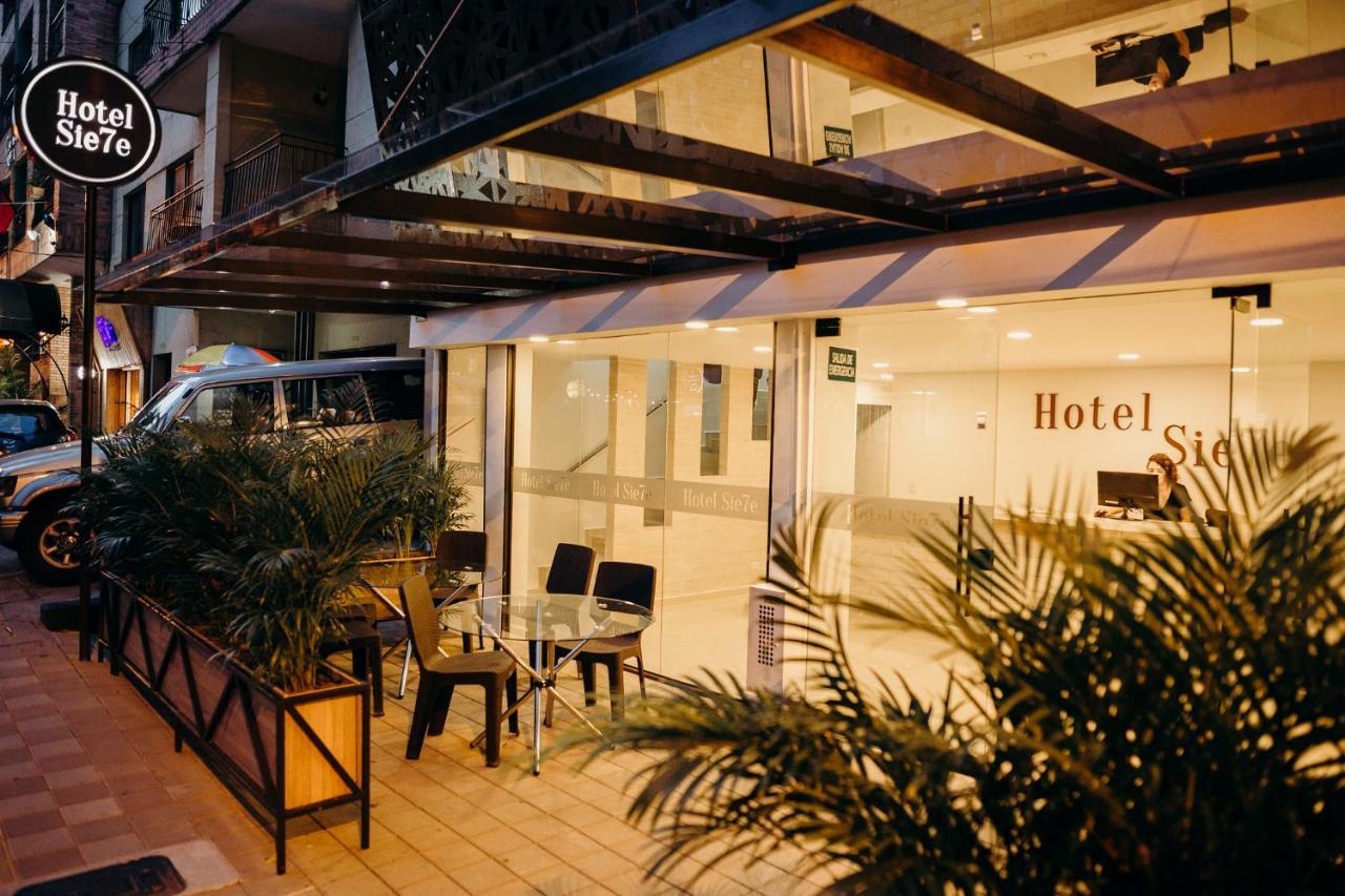 Hotel Sie7E Medellín Dış mekan fotoğraf