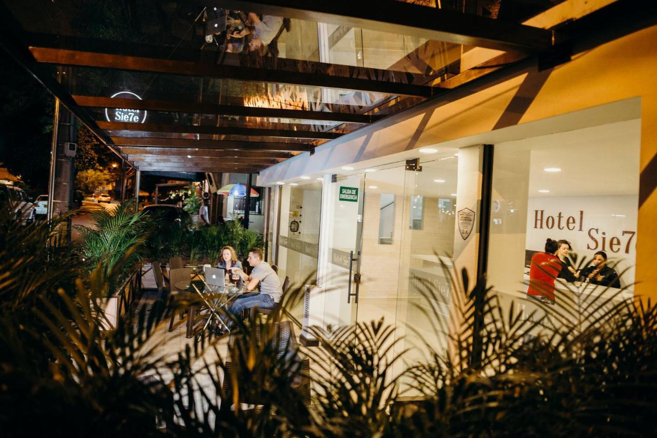 Hotel Sie7E Medellín Dış mekan fotoğraf