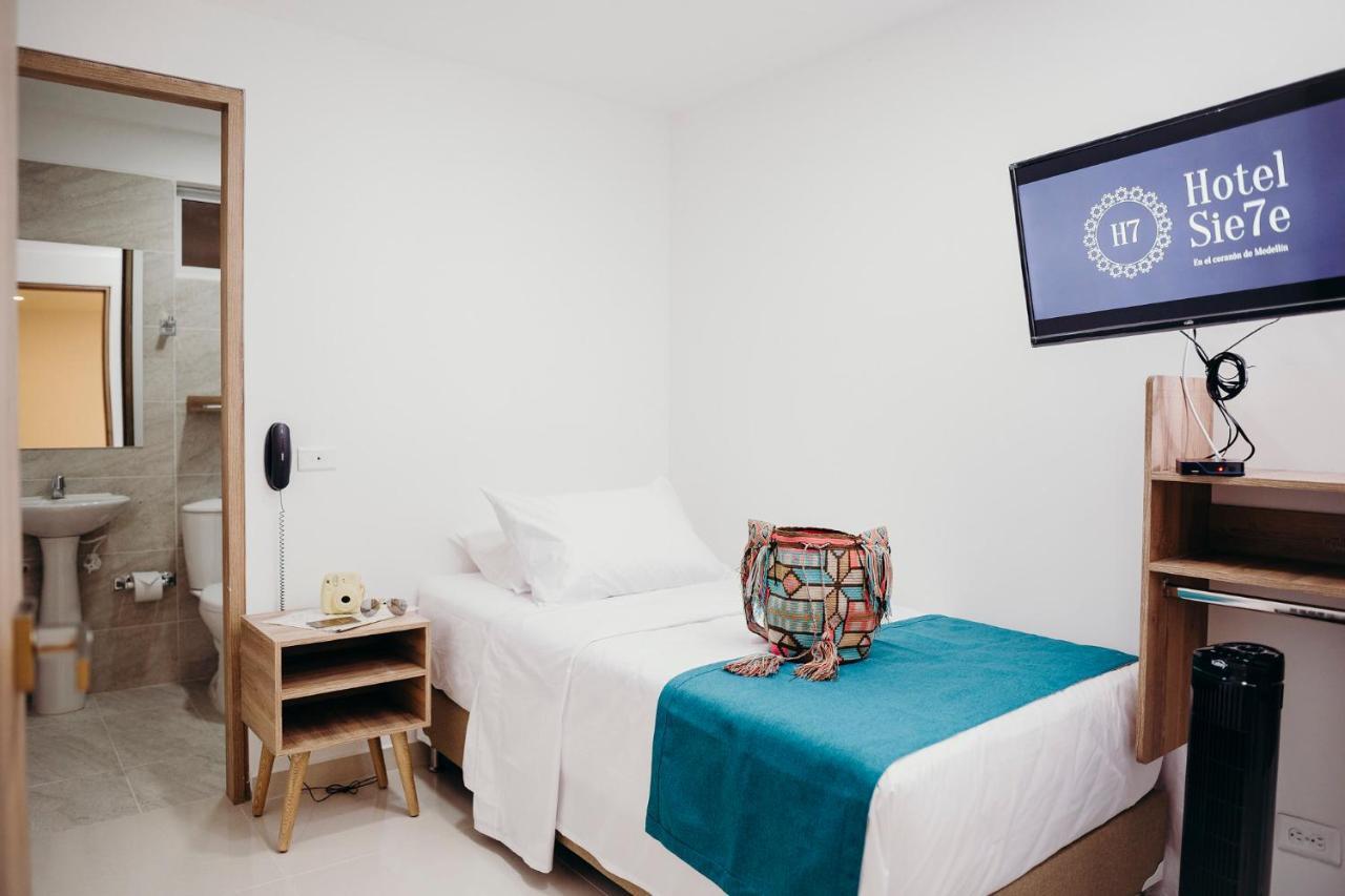 Hotel Sie7E Medellín Dış mekan fotoğraf